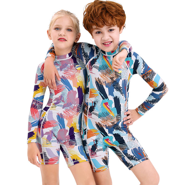 Traje de Baño Infantil de Una Pieza