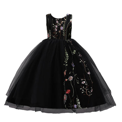 Vestido Infantil Bordado para Niñas de 4 a 15 Años - Image 7