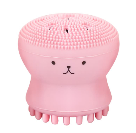 Cepillo Facial de Silicona con Masaje - Limpieza Profunda y Espuma Suave