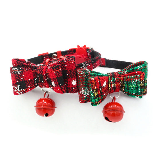 Collar para Perro Pequeño con Estampado de Cadena Navideño - Image 2
