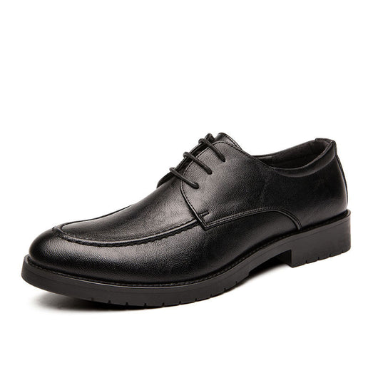 Zapatos de Cuero Negro Otoño Joven - Image 5