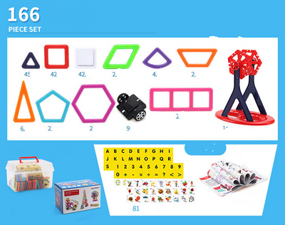 Bloques Magnéticos para Construcción Infantil - Set Educativo - Image 8