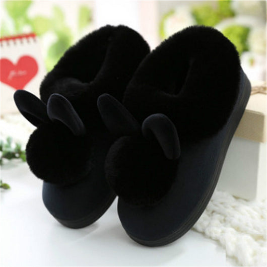 Pantuflas de Conejo en Algodón - Comodidad Suave para Casa - Image 3