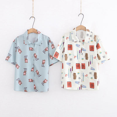 Camisa Holgada Estudiante Verano - Image 2