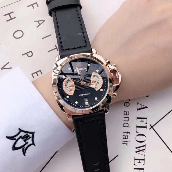 Reloj de Cuarzo Multifuncional para Hombre - Diseño Marino