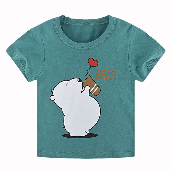 Playera de Manga Corta para Niño