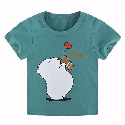 Playera de Manga Corta para Niño