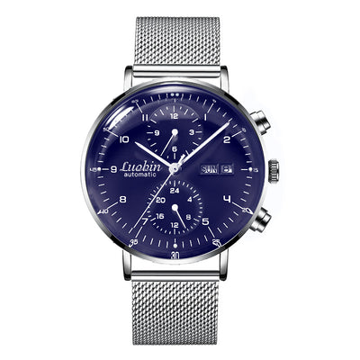 Reloj Mecánico Automático Multifuncional Empresarial Luminoso Resistente al Agua - Image 9