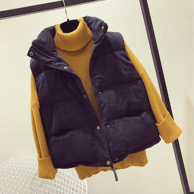 Chaleco Corduroy Casual para Mujer - Corte Corto - Image 18
