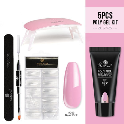 Kit de Gel Acrílico Rápido con Cristal para Uñas - Image 13