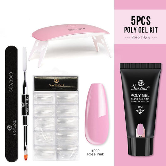 Kit de Gel Acrílico Rápido con Cristal para Uñas - Image 13