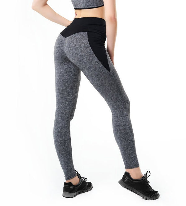 Leggins de Yoga Levantadores de Cadera con Combinación de Colores