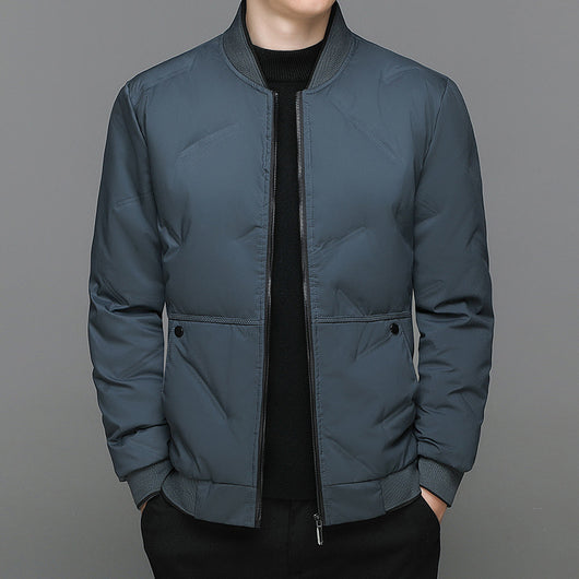 Chaqueta de Plumas para Hombre - Abrigo Casual Deportivo Impermeable - Image 5