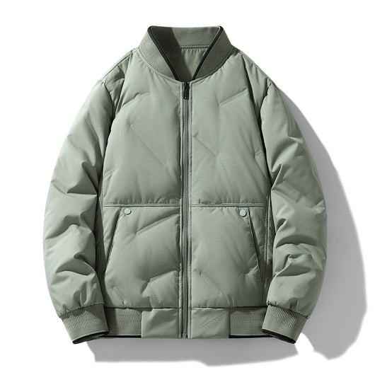 Chaqueta de Plumas para Hombre - Abrigo Casual Deportivo Impermeable - Image 9