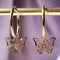 Aretes Mariposa de Plata: Elegancia Alada