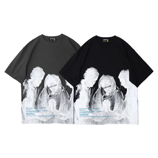 Playera Manga Corta Figura de Oración Invertida - Image 2