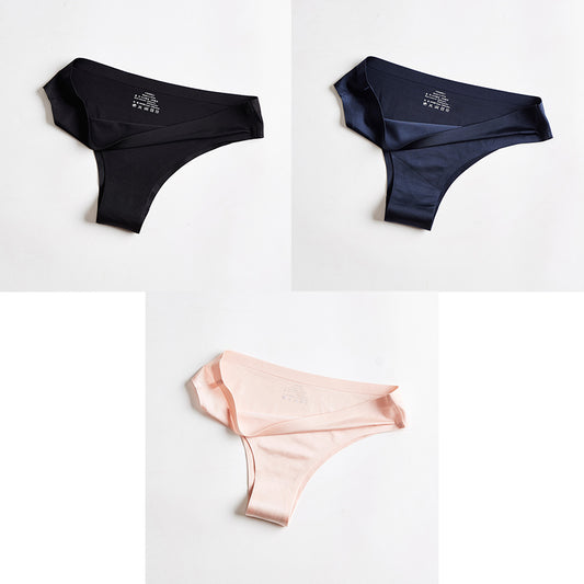 Braguita Seamless Ice Silk Cintura Baja Sensual