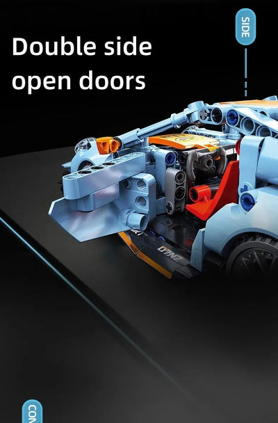 Auto de Carreras Armable 523 Piezas - Puzzle 3D de Alta Dificultad para Niños - Image 11