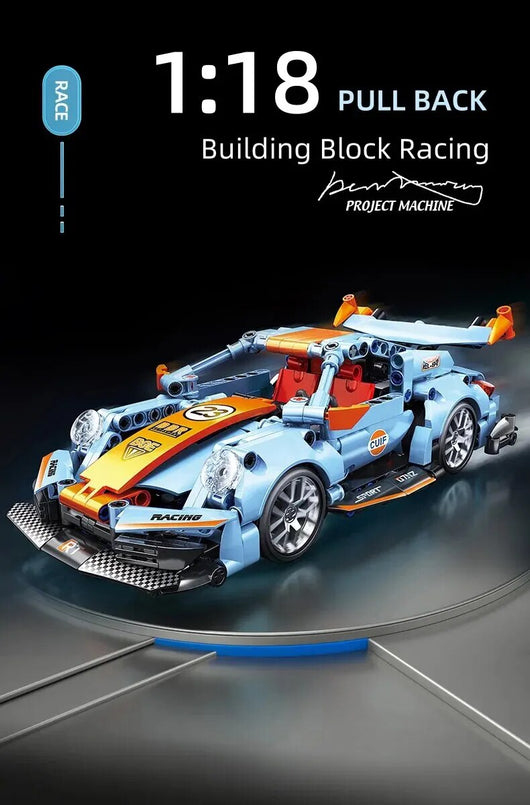 Auto de Carreras Armable 523 Piezas - Puzzle 3D de Alta Dificultad para Niños - Image 17
