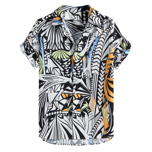 Camisa Estampada con Solapa - Image 10