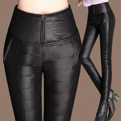 Pantalones Térmicos Talla Grande para Mujer - Algodón Grueso Invierno - Image 4