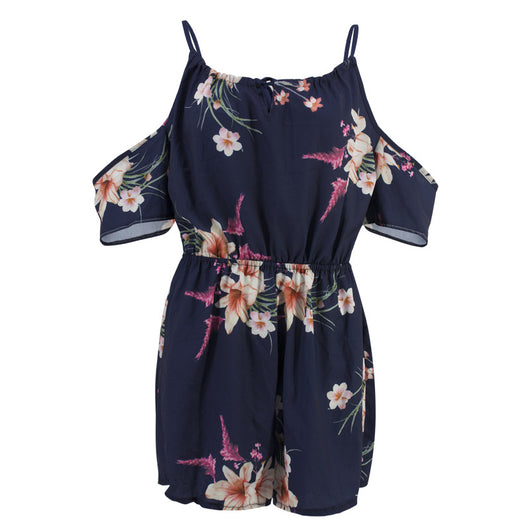 Mono Strapless Estampado con Cintura Definida - Image 4