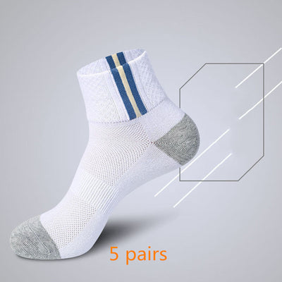 Calcetines de Malla Transpirables para Hombre - Algodón Antiolor Verano - Image 18