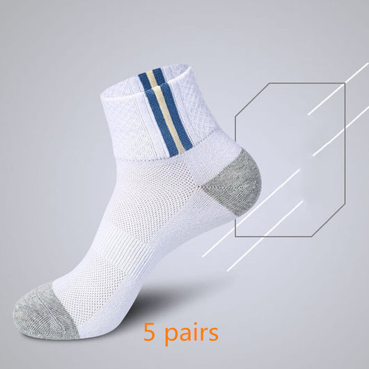 Calcetines de Malla Transpirables para Hombre - Algodón Antiolor Verano - Image 18
