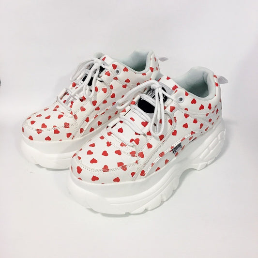 Tenis de Plataforma Gruesa para Mujer - Estilo Harajuku Europeo y Americano