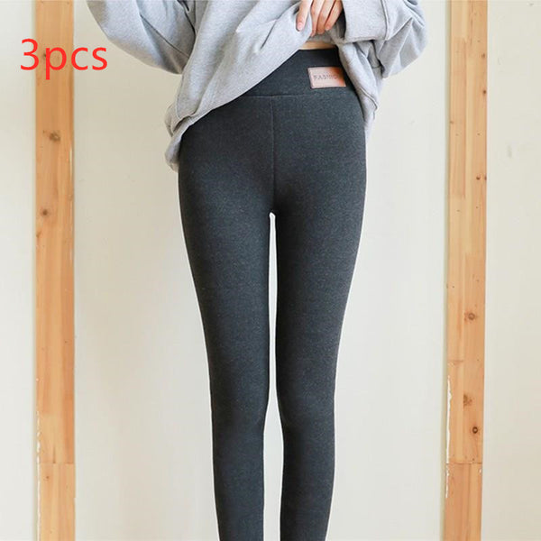 Leggings de Lana de Cordero Extra Gruesa