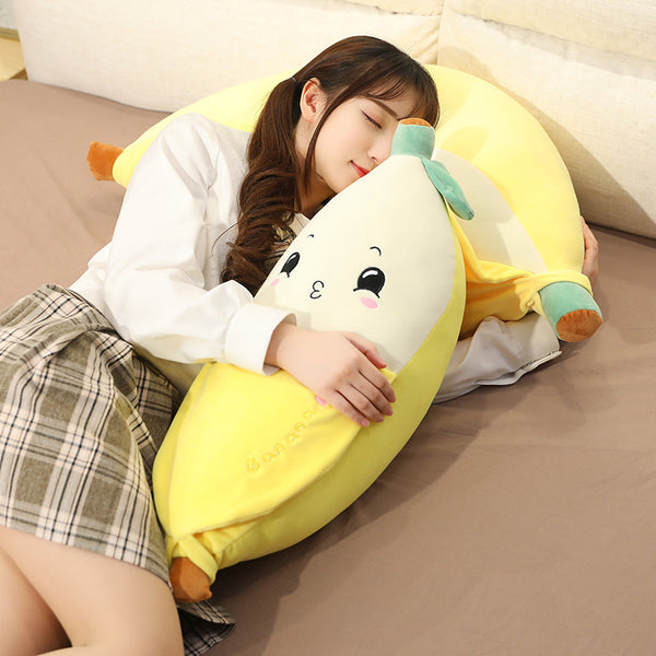 Almohada Suave de Plátano - Muñeco Decorativo Estilo Instagram