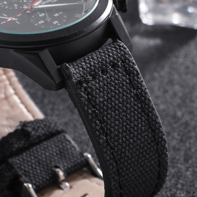 Set de 5 Relojes Casuales para Hombre - Cuarzo Versátil - Image 10
