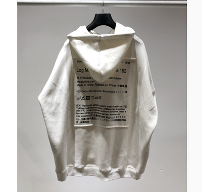 Sudadera Oversized con Capucha de Tela Compuesta - Colección Otoño - Image 10