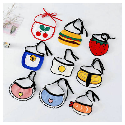 Babero Infantil con Diseño de Caricaturas