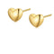 Aretes Dorados Sonrisa Amor Estrellas Drenantes