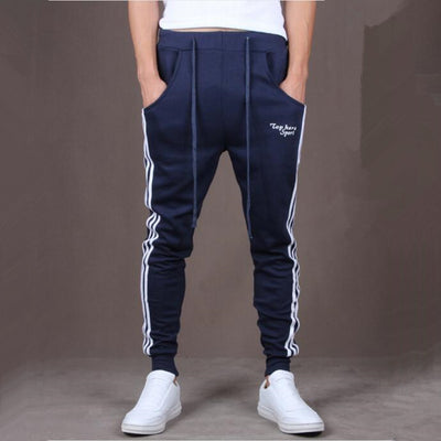 Pantalones casuales estudiantiles con tres barras laterales - Image 10