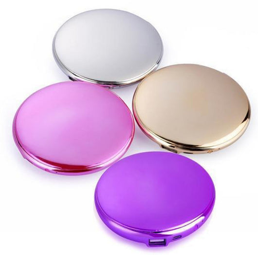 Espejo de Maquillaje con Luz LED y Batería Portátil - Image 4