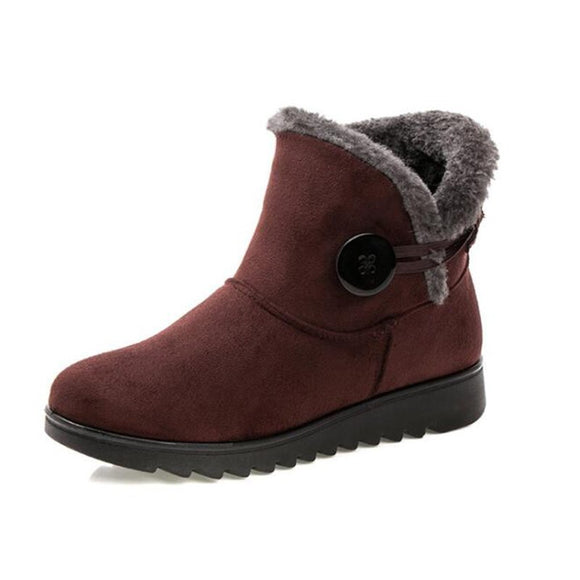Botas de Invierno para Mujer con Forro Térmico y Plataforma Cómoda