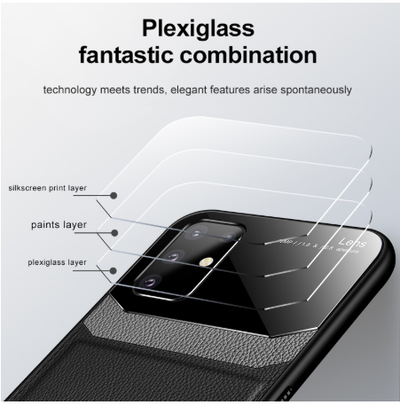 Funda Samsung S20 Cuero con Vidrio Templado - Protección Antichoque Premium - Image 2