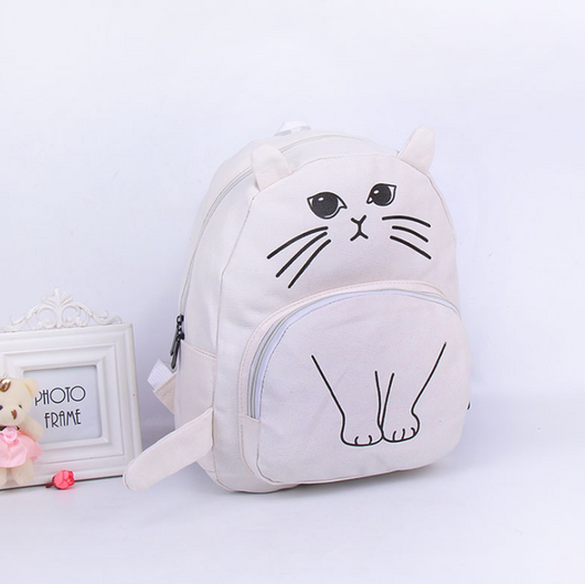 Mochila Casual para Mujer con Diseño Divertido de Gatos - Image 15