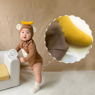 Pelele Bebé Monito Plátano - Diseño Divertido y Cómodo - Image 11