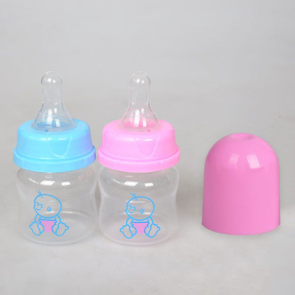 Biberón Portátil Mini para Bebé 60ml - Seguro, sin BPA y Práctico