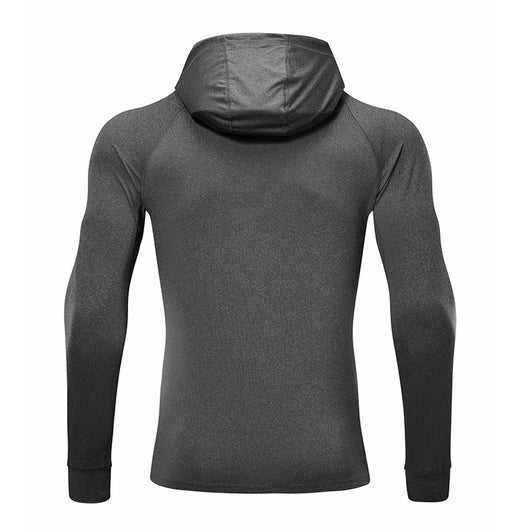 Traje de Entrenamiento Ajustado de Manga Larga con Tecnología Stretch - Image 9