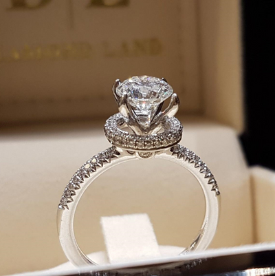Anillo de Diamante Miniatura con Circonita Ultramásica - Image 2