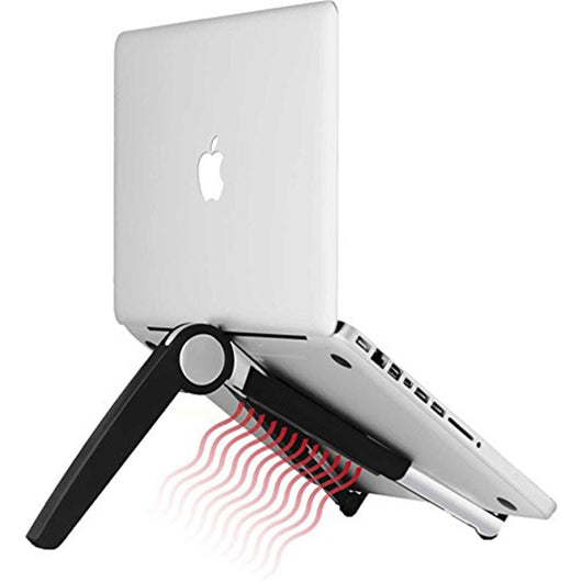 Soporte Triangular de Aluminio para iPad, Tablet y Laptop con Sistema de Enfriamiento - Image 3