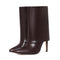Botas de Cuero Genuino con Diseño Minimalista para Mujer