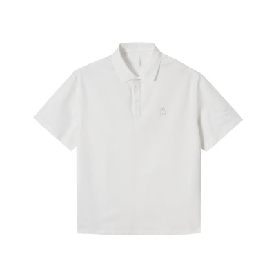 Polo Shirt Perla con Textura Embossing para Hombre - Image 5