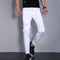 Jeans Slim Fit Elásticos Blancos para Jóvenes