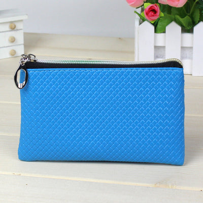 Monedero Mini Multicolor de PU con Cierre - Bolsa Compacta para Monedas y Tarjetas - Image 10