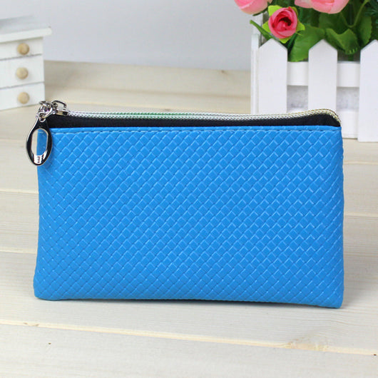 Monedero Mini Multicolor de PU con Cierre - Bolsa Compacta para Monedas y Tarjetas - Image 10